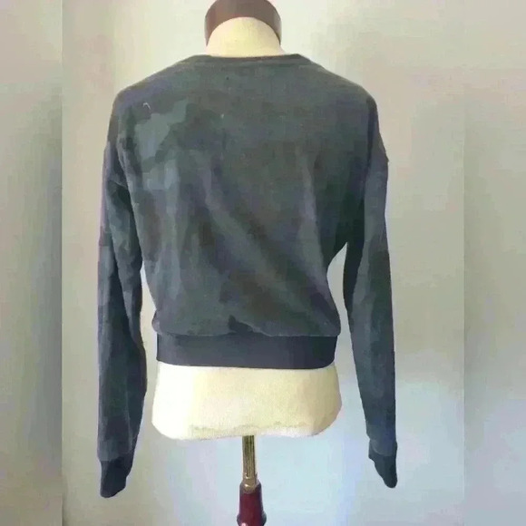 VICTORIA SPORT cropped camo sweatshirt size xs - Picture 3 of 6